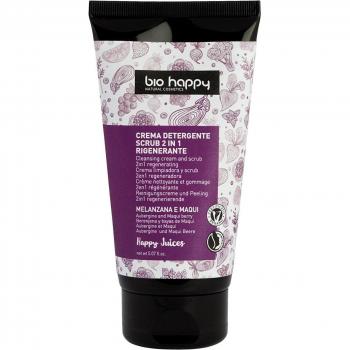 Crema Limpiadora y Exfoliante 2 en 1 Bio Happy Happy Juices, 150 ml