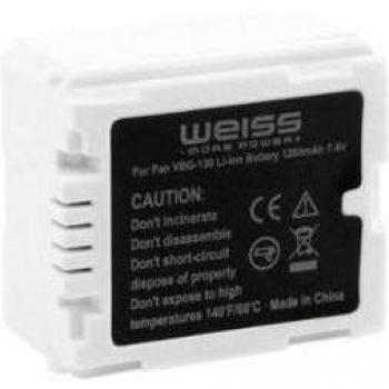 Weiss - Batería de ion de litio para Panasonic VW-VBG130E / VBG130