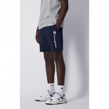 Bermuda Champion para Hombre en Color Marino con Logo Bordado