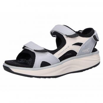 Joya Komodo Women's Light Blue/White Wide Fit Sport Sandals with Triple Velcro Fastening