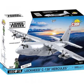 COBI Armed Forces Lockheed C-130 Hercules Building Blocks Set (602 Pieces, 1:61 Scale)