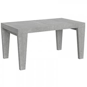 Mesa extensible Spimbo 90x160/420 cm Cemento