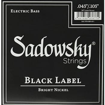 Sadowsky Black Label Nickel Bass Strings Set - 4-String (045-105)