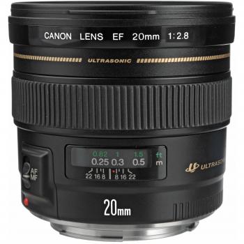 Canon EF 20mm f/2.8 USM Wide-Angle Lens - Used