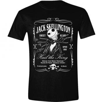 Camiseta Disney The Nightmare Before Christmas Jack Skellington Label - Talla L