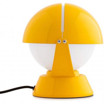 Lámpara de mesa LED Buonanotte Stilnovo, amarilla