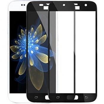 Vidrio Templado Samsung Galaxy S7 Completo,ZXK CO 2 Piezas Protector de Pantalla para Samsung S7 5.1''Resistente a Golpes y Rayado Anticaídas 9H Dureza Transparente Súper Claro Superior de Película Dureza-Negro