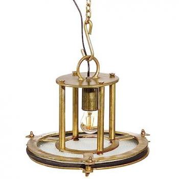 Lámpara de Techo Bronce Cristal Hierro 40 W 240 V 67 x 67 x 35 cm