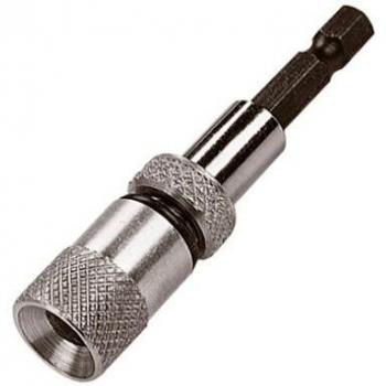 wolfcraft Portapuntas con ajuste de profundidad de atornillado I 2425000 I Para un trabajo con límite de profundidad