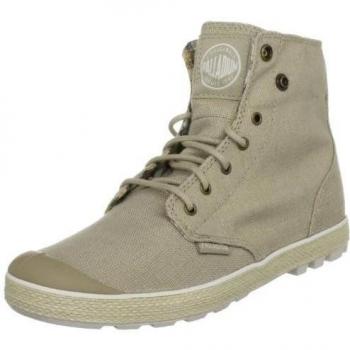 Palladium SLIM SNAPS 92835-232-M - Zapatos de lona para mujer, color beige, talla 40