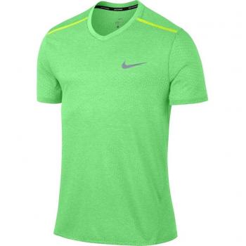 Nike M NK Brthe SS Tailwind CLV Camiseta, Hombre, Verde