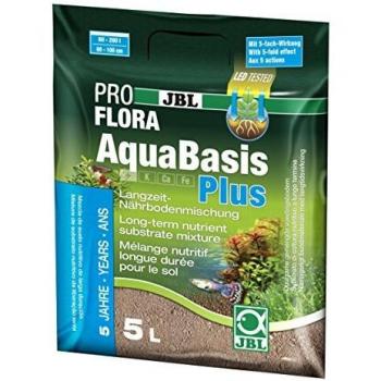JBL AquaBasis plus 5 l, Long-lasting nutrient substrate for freshwater aquariums