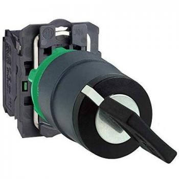Schneider Electric XB5AW3365 Pulsador Luminoso, 1NA+1NC, 250V, 22mm Ø, 54mm x 30mm x 42mm, Verde
