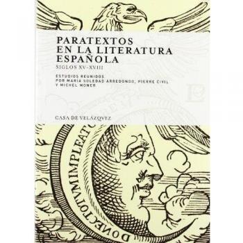 Paratextos en la literatura española: