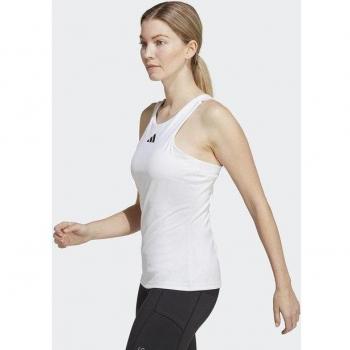 Adidas Y-Bank Camiseta de Tirantes para Mujer, Talla S, Color Blanco