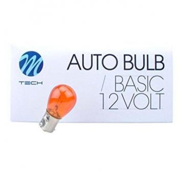 Bombillas MTECH HALOGENA NARANJA 12V BAU15S 21W (10 unidades)