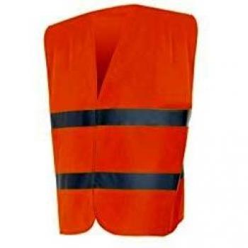 VELILLA 14001 / Chaleco Alta Visibilidad (Naranja, M/L