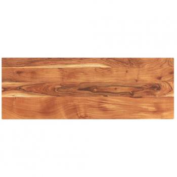 Mesa Rectangular de Madera Maciza de Acacia 140x50x2,5 cm