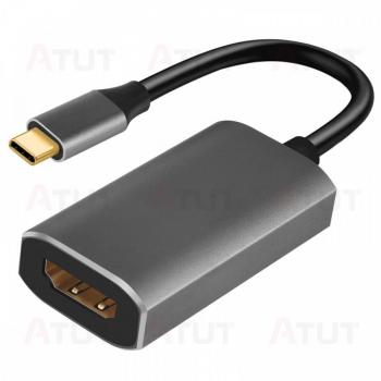 Adaptador USB-C a HDMI Ibox IACF4K Plateado