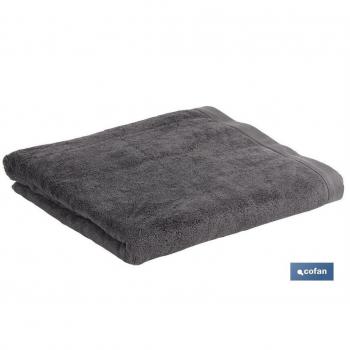 Toalla Lavabo Gris Antracita Gr580/M2 Modelo Piedra 50x100cm
