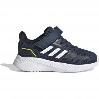 Adidas Zapatillas Para Bebés Run Falcon 2.0 Velcro Azul FZ0096