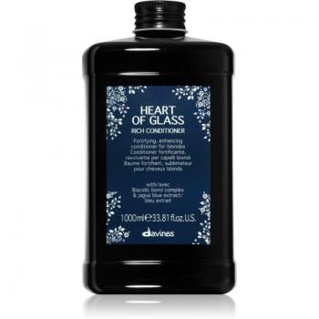 Davines Acondicionador Fortificante para Cabello Rubio Heart Of Glass 1000 ml