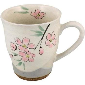 Series mug April Sakura 21174 vessel of twelve months Mino