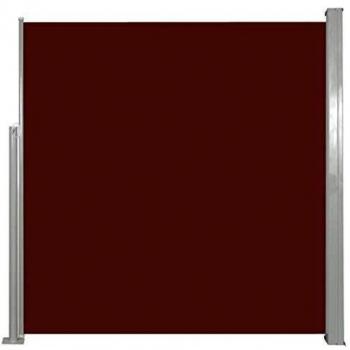 vidaXL Toldo Lateral Retráctil 140x300 cm Marrón Parasoles Sombrillas Exterior