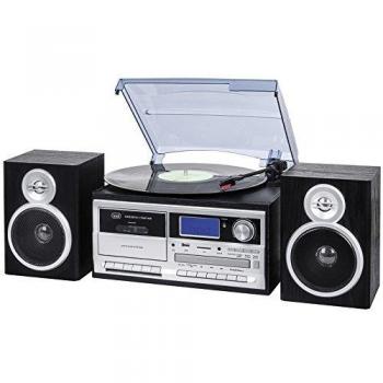 Trevi TT 1070 E Negro, Plata - Tocadiscos