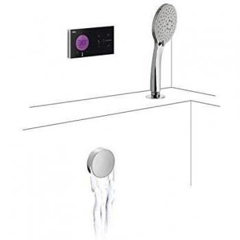 Tres Shower Technology Kit Electrónico de Bañera Termostático Empotrado Shower Technology, Control Elect