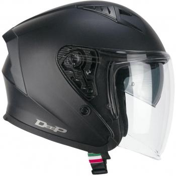 Casco Jet CGM 127A Deep Mono Negro Mate XS