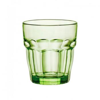 Vaso de Vidrio Bajo Verde 27CL Rock Bar