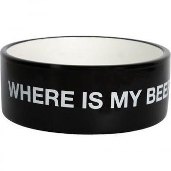 Comedero para mascotas Fisura Where Is My Beer?