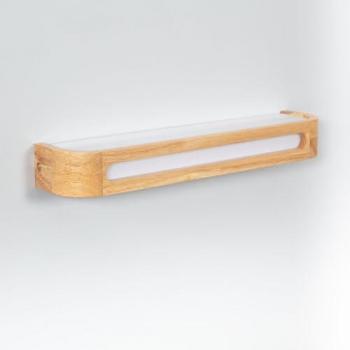 Aplique de Pared LED 12W de Madera Daven Blanco Cálido 2700K Decorativo