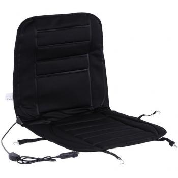 Coche Cojín de asiento calefactable, XGZ negro 12 V asiento caliente calentador calefacción Pad caliente cubierta Warmer Pad con función de protección de temperatura constante