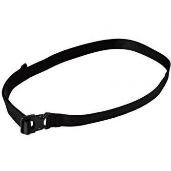 Kiwi Unisex Metal Buckle Belt - 127 cm Black Polyester