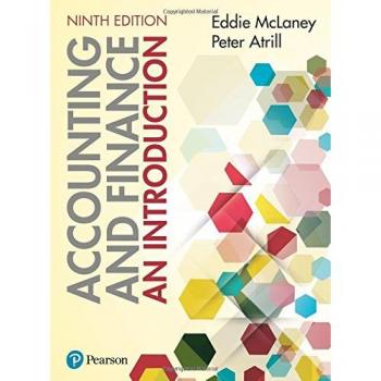 Accounting and Finance: An Introduction 9th edition