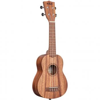 Kala KA-TEAK-S Soprano Ukulele, Natural Teak Finish