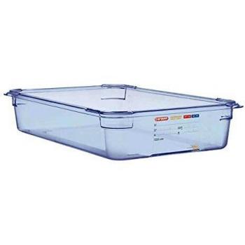 Recipiente Hermético para Alimentos GN 1/1 de ABS Araven, 13000ml, 53x32.5x10 cm, Color Azul