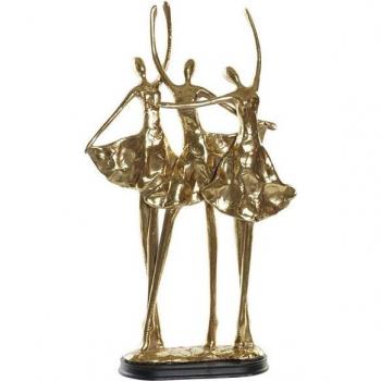Figura decorativa de bailarina en pose elegante y romántica