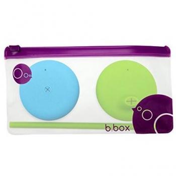 B.Box - Biberones Set 2 Tapa Universal Silicona Blue/Green