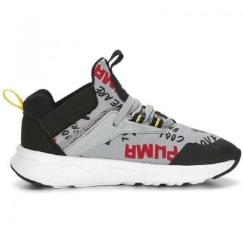 Calzado Running Puma 389705-01 para hombre en color gris, modelo Enzo 2 Refresh Brand Love