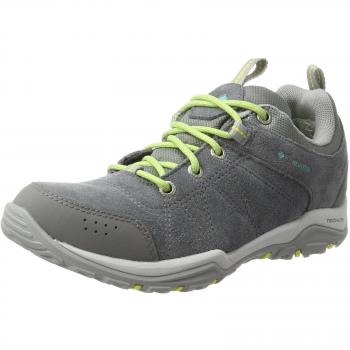 Columbia Fire Venture Waterproof, Zapatillas De Deporte para Exterior para Mujer, Gris