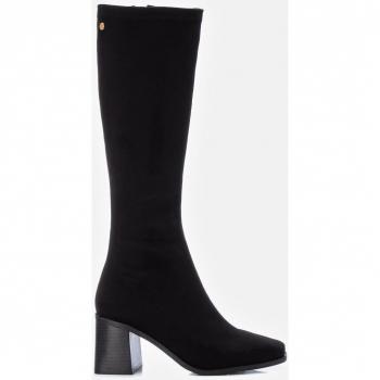 Bota de Mujer XTI 141827 Negro con Cremallera Tacón 7cm