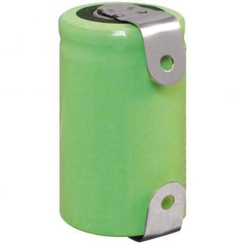 Batería Recargable Ni-Mh 1/2A 2/3A 1100mAh con Terminales