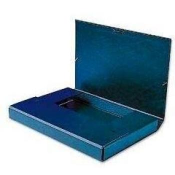 Grafoplás Carpeta de Proyectos Folio Cartón Forrado, Azul