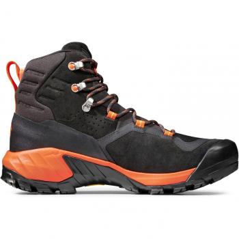 Mammut - Botas de montaña de hombre SAPUEN HIGH Gore-Tex Mammut, características: impermeables, transpirables, suela Vibram, soporte para el tobillo, diseño ligero y duradero