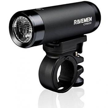 RAVEMEN Cr500 Faro, Unisex Adulto, Negro, Fino a 500 Lumen