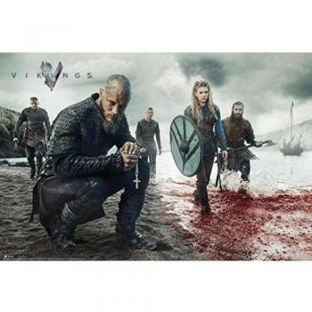 Grupo Erik Editores Vikings Blood Landscape Poster