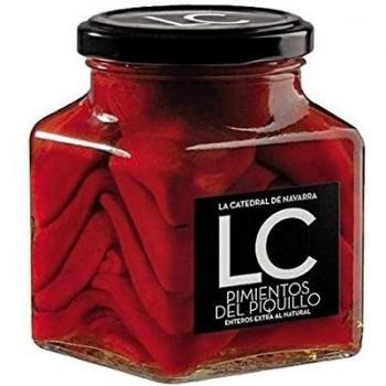 Pimientos del piquillo enteros extra al natural - 530g - La Catedral